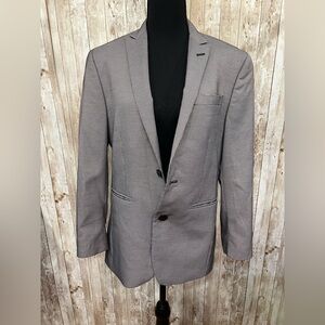 Bar III Gray Tailored Sport Coat‎ with Notched Lapels